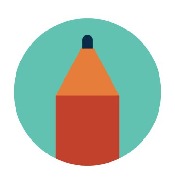  Renk dolgusu düz vektör simgesi 