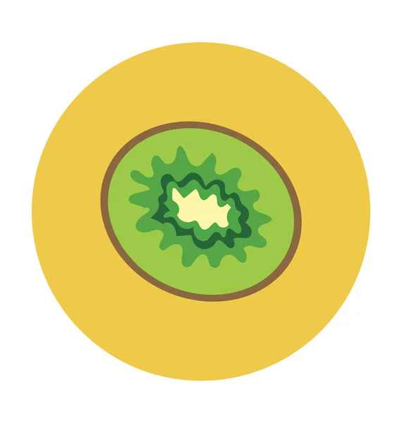 Melon Flat Vector Icon — Stock Vector