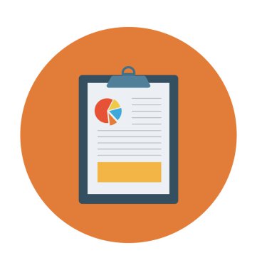 Pano düz vektör simgesi 