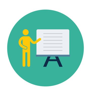 analitik düz vektör simgesi 