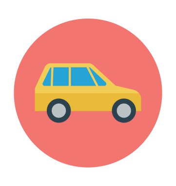 Aile düz vektör simgesi 