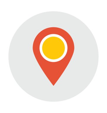 Yer düz vektör simgesi 