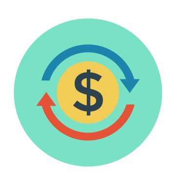 düz vektör simgesini çal 