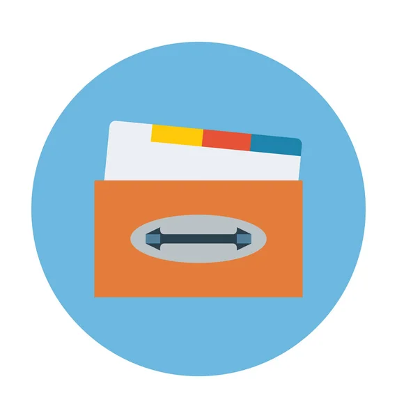 Correo Icono Vector Plano — Vector de stock