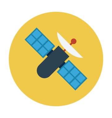 Anten Düz Vektör Simgesi 