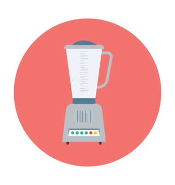 Meyve sıkacağı düz vektör simgesi 