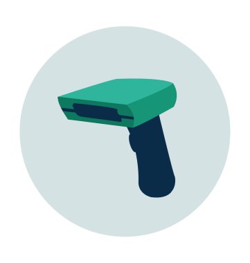 Tarayıcı düz vektör simgesi