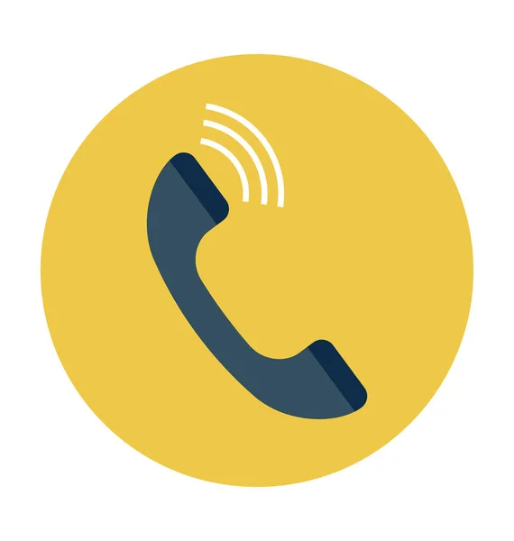 Phone Flat Vector Icon — Stock Vector