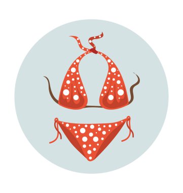 düz vektör simgesini giyin 