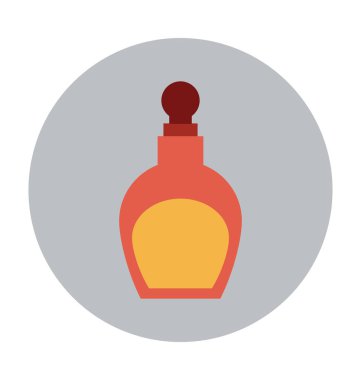 sıvı düz vektör simgesi 