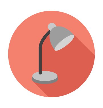 lamba düz vektör simgesi 