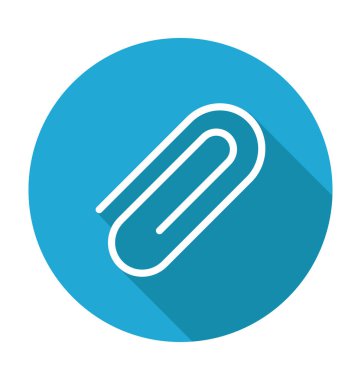 Fastener düz vektör simgesi 