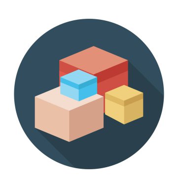 Düz vektör simgesi oluşturuluyor 