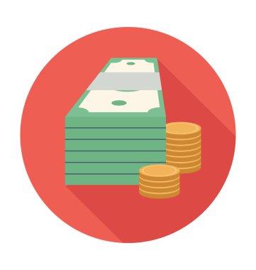 Nakit düz vektör simgesi 