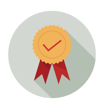 şehrindeki en yüksek puan alan düz vektör simgesi 