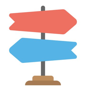 İşareti mesajların düz simgesi  