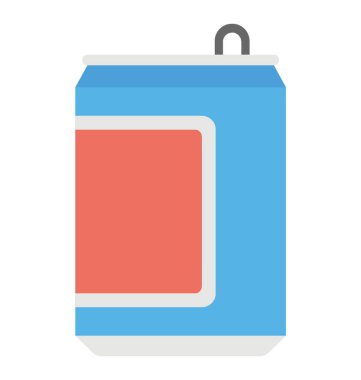 Bir soda düz simgesi olabilir 