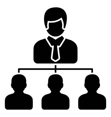 Görev için temsilci seçme, yönetimi Liderlik glif simgesini 