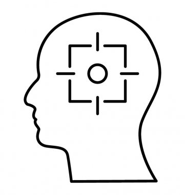 Odaklı çözüm, satır simgesi çözüm düşünme dayalı.