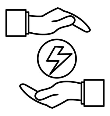 Satırı simgesi beceri koruma. Talentcare