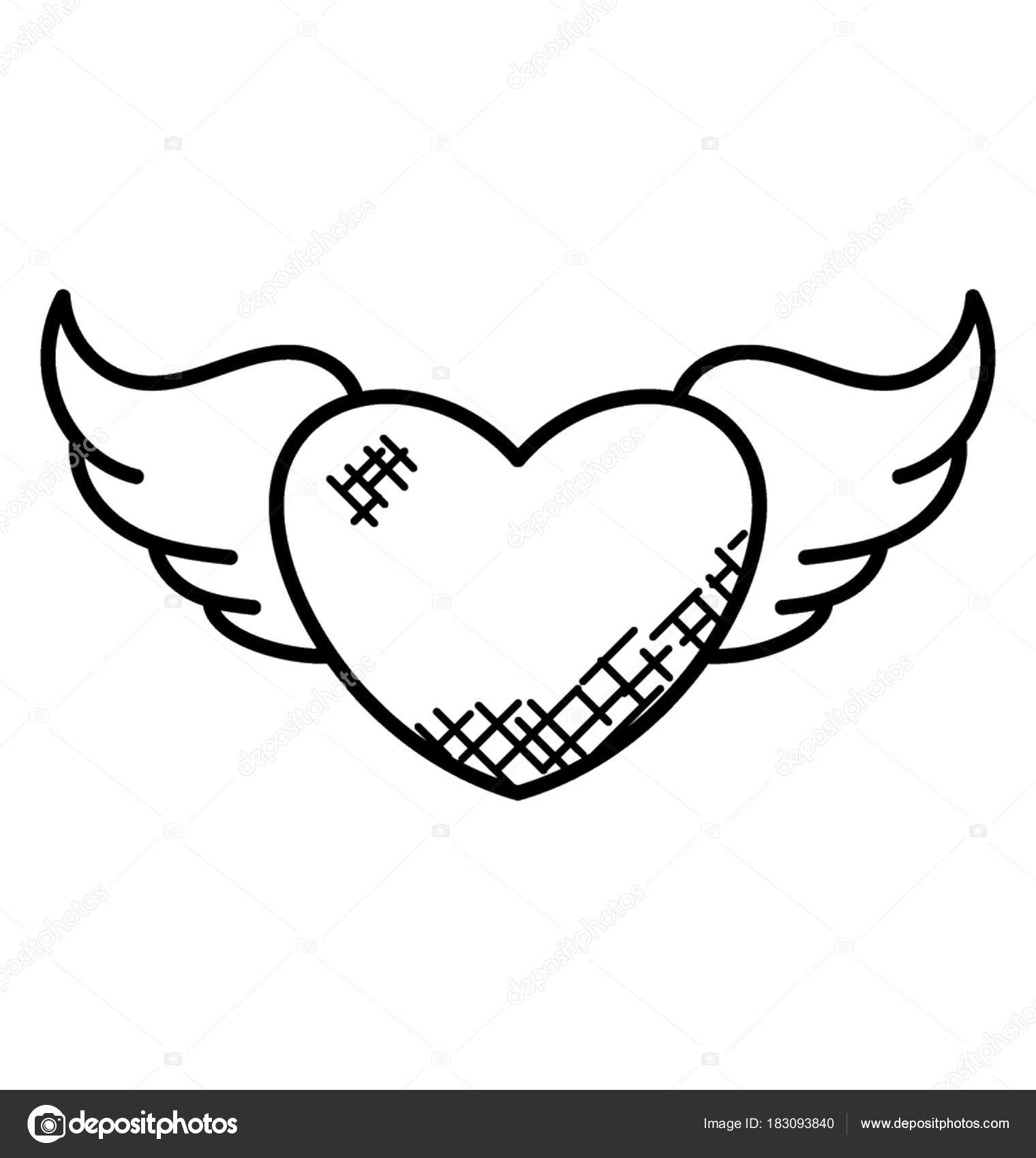 half heart half wing svg half heart half wing svg
