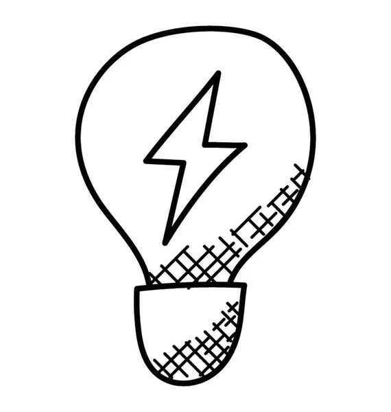 Elektryczna Bulwa Power Bolt — Wektor stockowy
