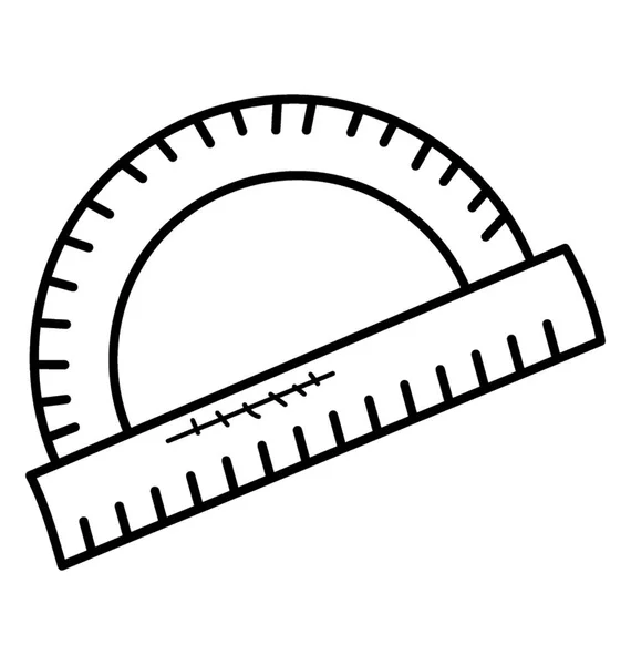 Winkelkritzel Symbol Formulierungswerkzeug — Stockvektor