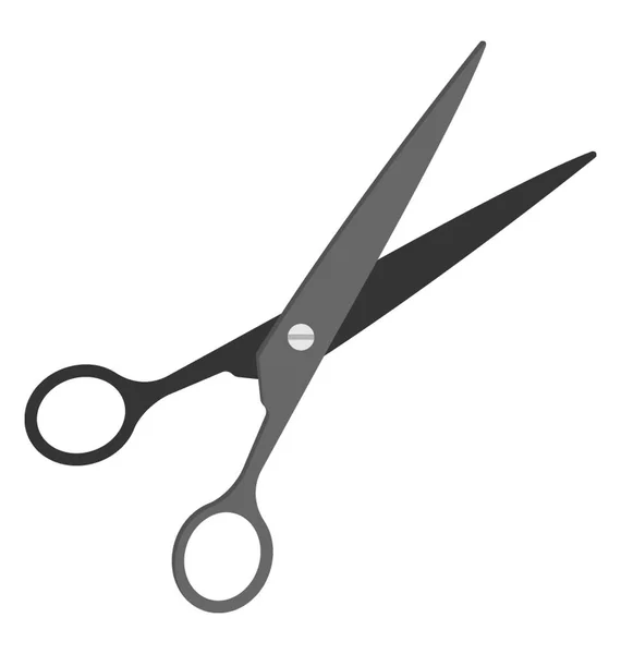 用于美容院裁剪的剪刀的平面矢量图标 — 图库矢量图片