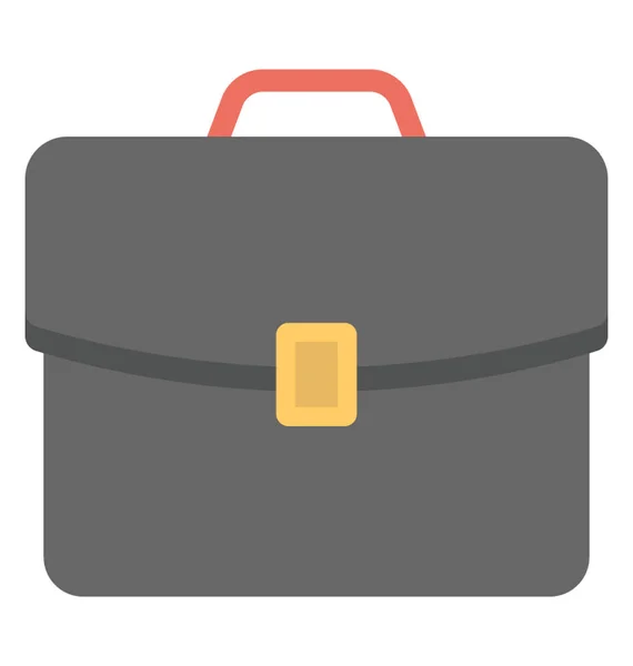 Briefcase Vector Icon Equally Used Representation School Bag Teachers Bag — Stock Vector