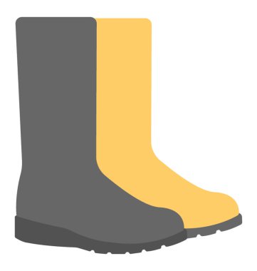 Vektör tasarım sugeçirmez lastik çizme