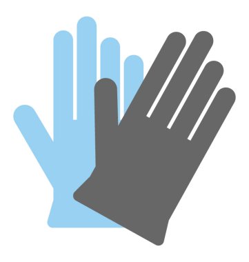 Lastik eldiven iş ve el koruması için