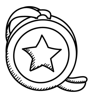 Yıldız madalya başarı için