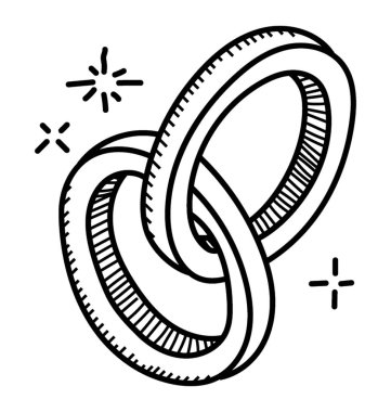 Zincir bağlantı seo backlink sembolüdür