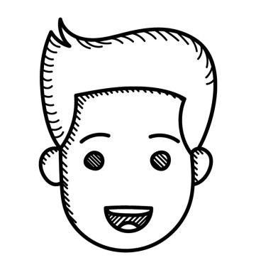 Çocuk kişi avatar sembolü