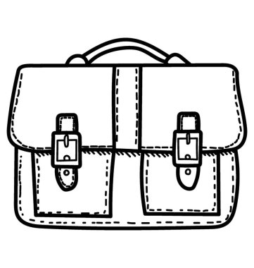 Bir office durumda, Portföy çanta katı simge