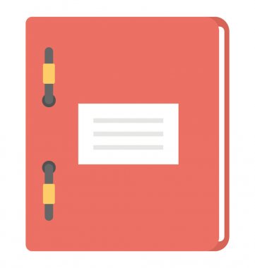 Belge dosyası, Portföy düz simgesi