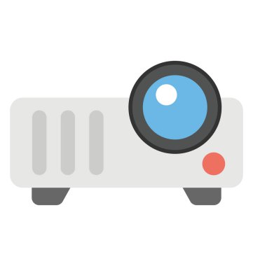 Sunum için projektör closeup