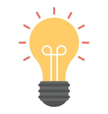 Elektrik ampul, parlak fikir kavramı