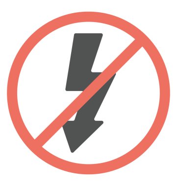 Flaş, flaş yok düz simgesi devre dışı bırakma