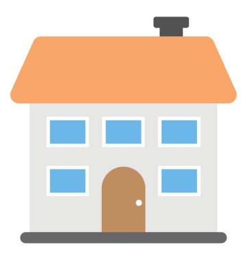 Düz simgesi tasarım bir fırın