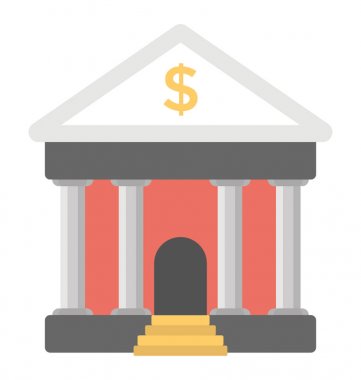 Banka için karşılık gelen bir mali yapının mimari tasarım