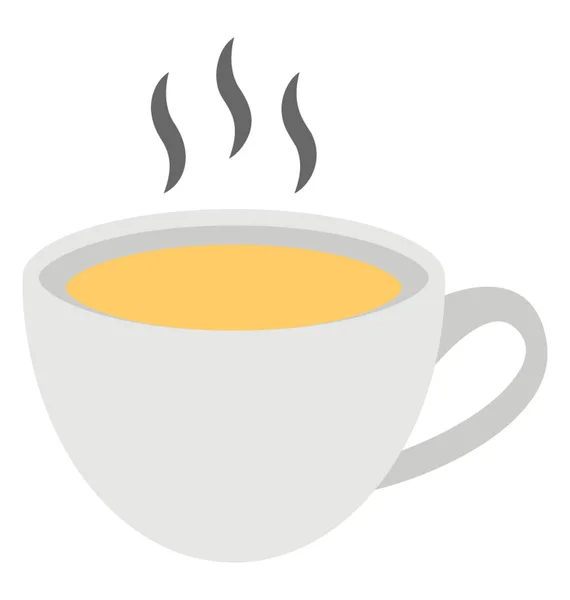 Una Taza Llena Caliente — Archivo Imágenes Vectoriales