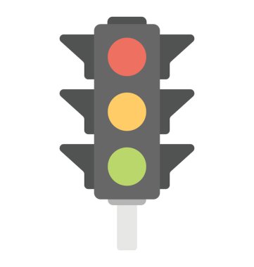 Yol güvenliği, düz simgesi için trafik işaretleri