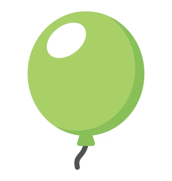 飛行の気球 幸せな休日コンセプト — ストックベクタ