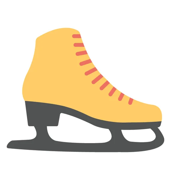 Zapatos Skate Estilo Retro Para Juegos Invierno — Vector de stock