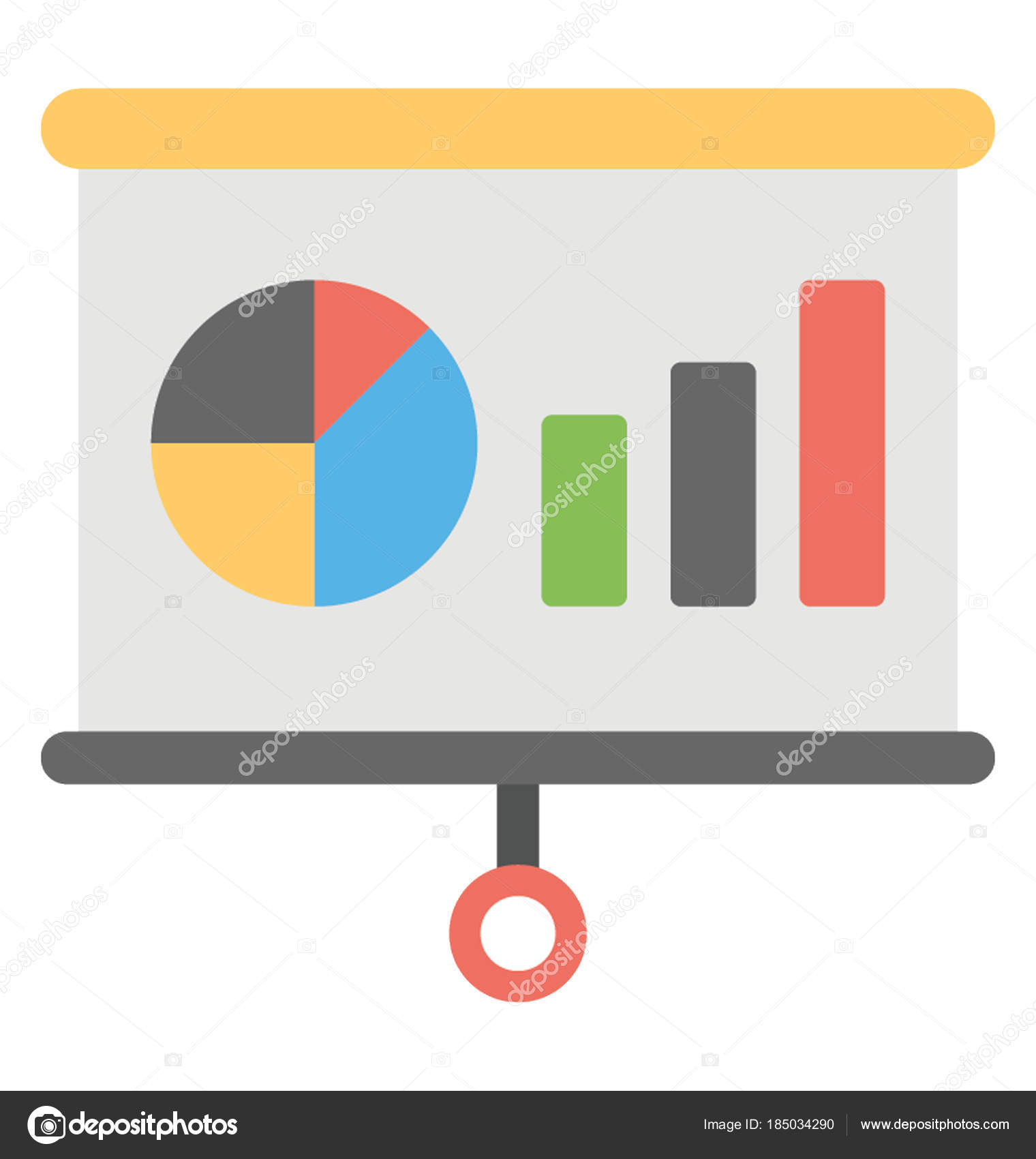 competitive analysis efficiency report stock vector competitive analysis report