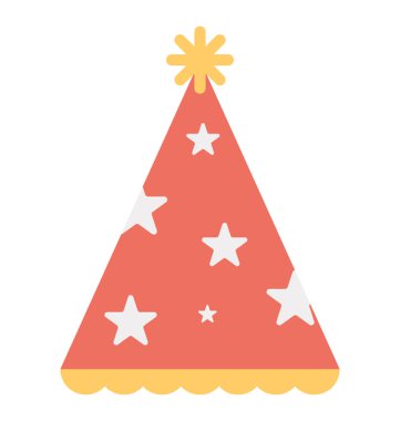 Yıldız dekorasyon ile parti şapkası