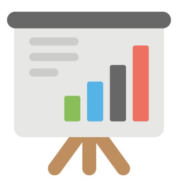 Proje analizi, düz simgesi börek analytics