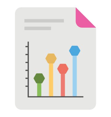 Olasılık ve istatistik için dikey çizgi grafiği