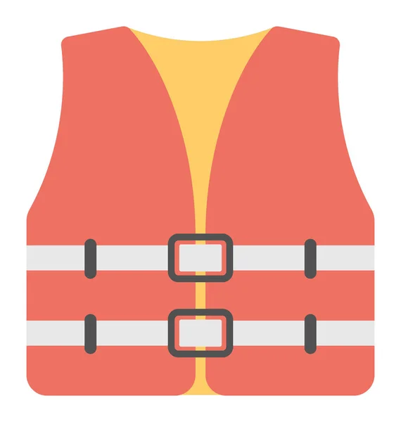 Vêtements Protection Pour Maintenir Sécurité Gilet Travail — Image vectorielle